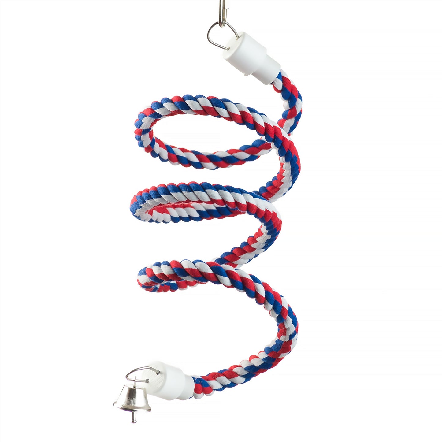 #2158 Aria The Boa - Cotton Rope Bungee Boing Bird Swing