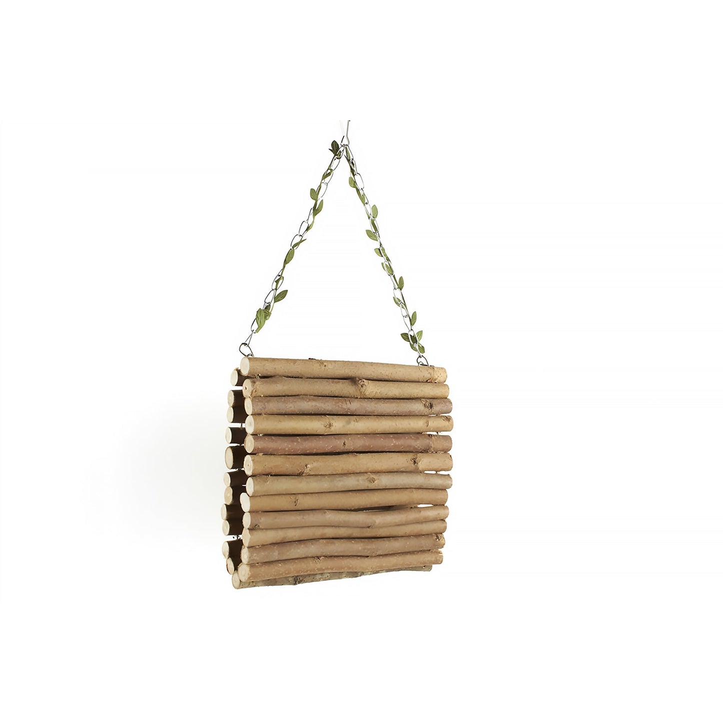 #8083 Aria Timber Waterfall - Natural Wood Hammock Bird Swing Play Perch