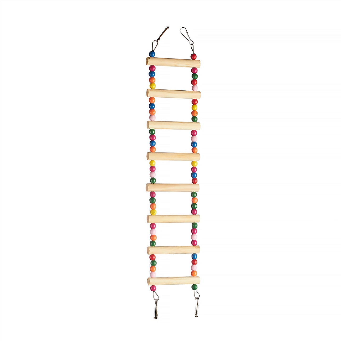 #2543 Aria Bead Buddy Ladder 17" - Wood Bird Climbing Bridge