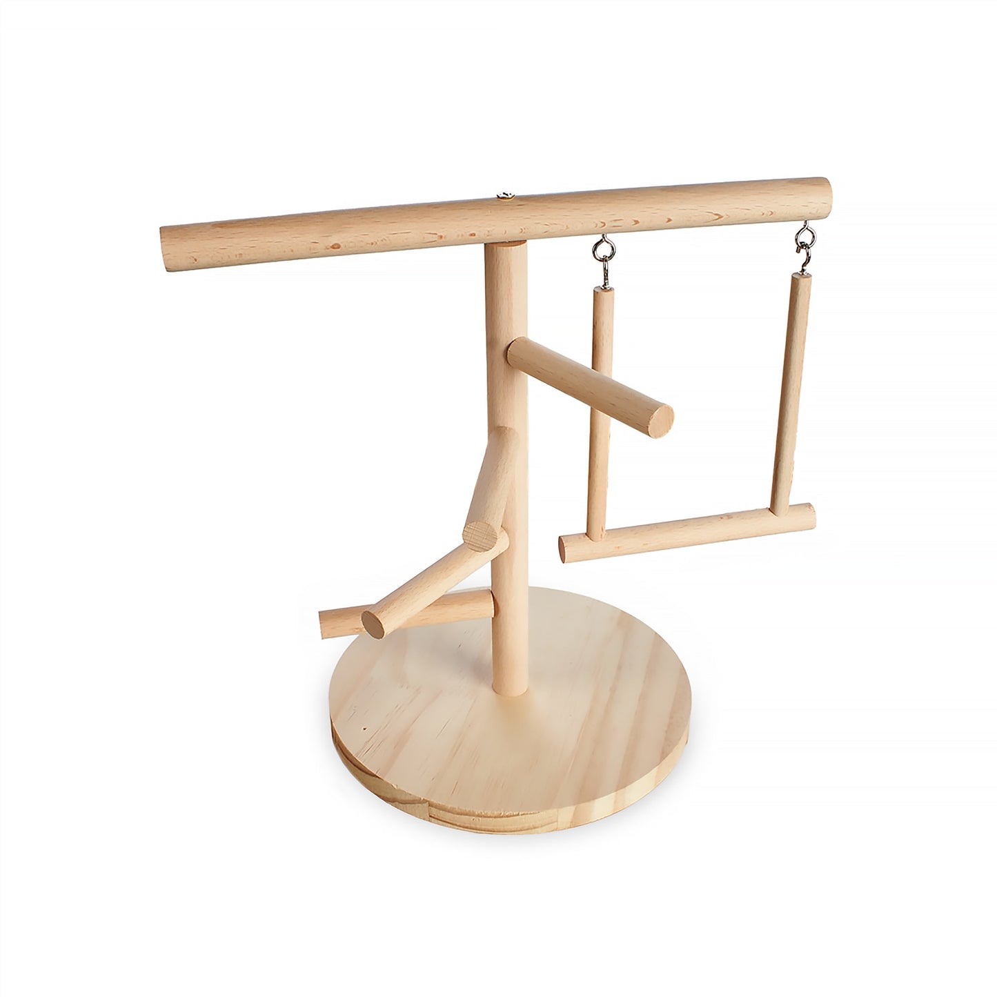 #8103 Aria Step Right Up - Wooden Playstand Bird Gym