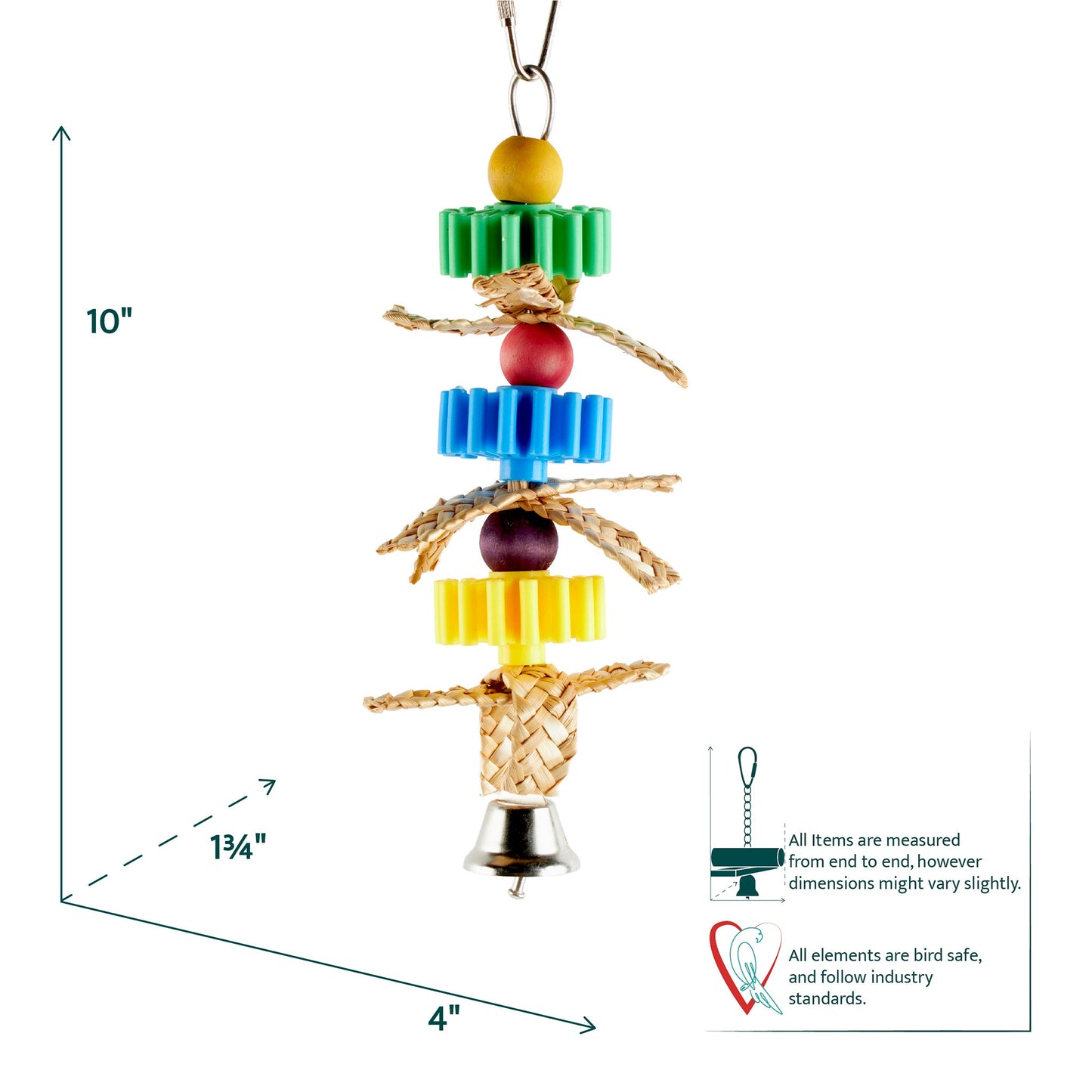 #2077 Aria Widget - Chew Bird Toy