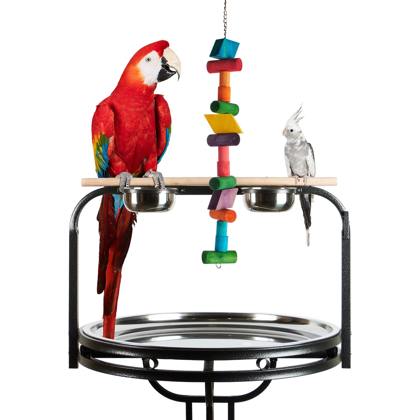 #2327 Aria Totem Tower - Chew Bird Toy