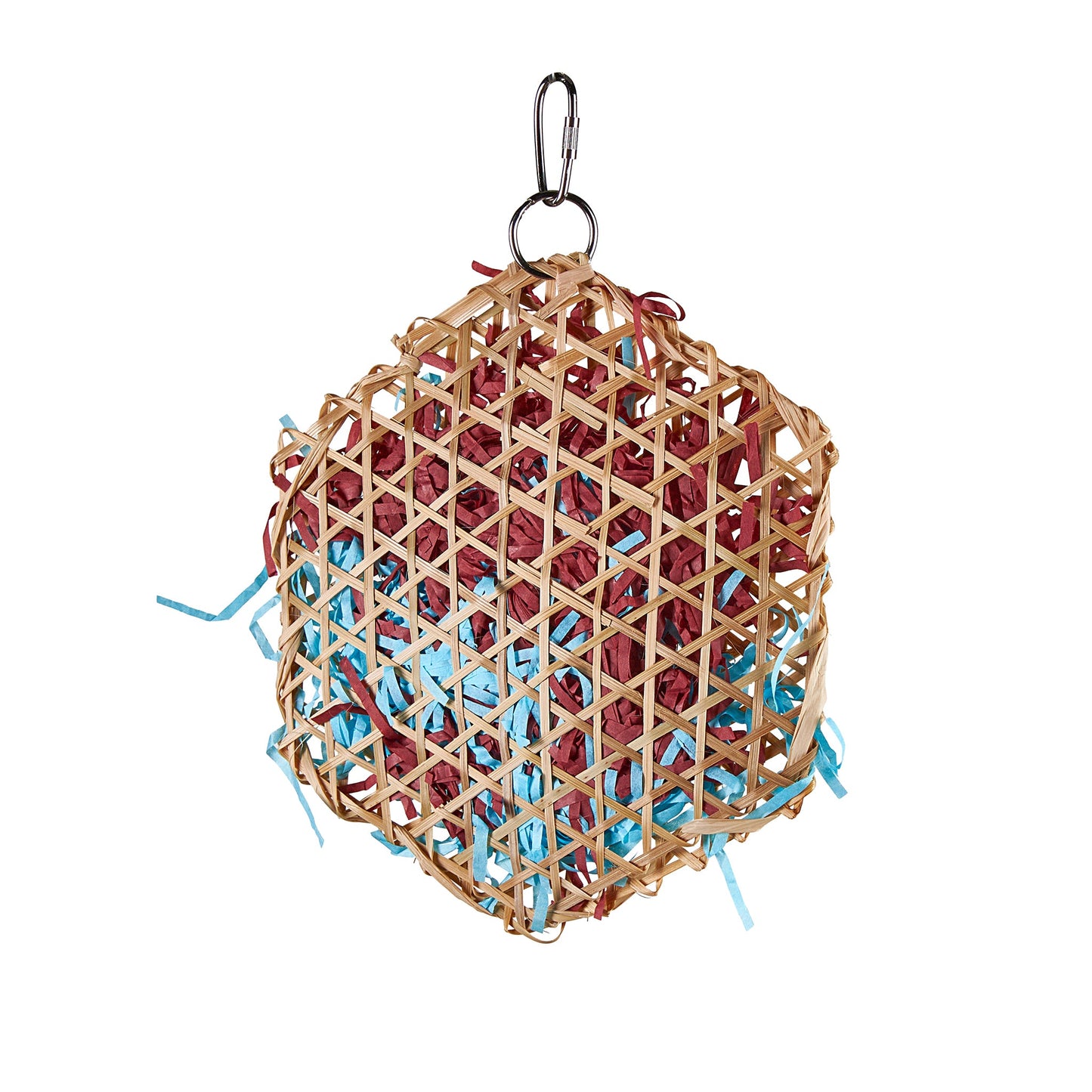 #2415 Aria Hexie Waffle Pouch - Chew & Foraging Bird Toy