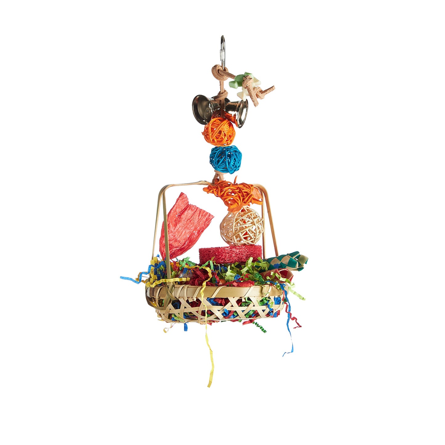 #2429 Aria Wannabe Easter - Chew & Foraging Bird Toy