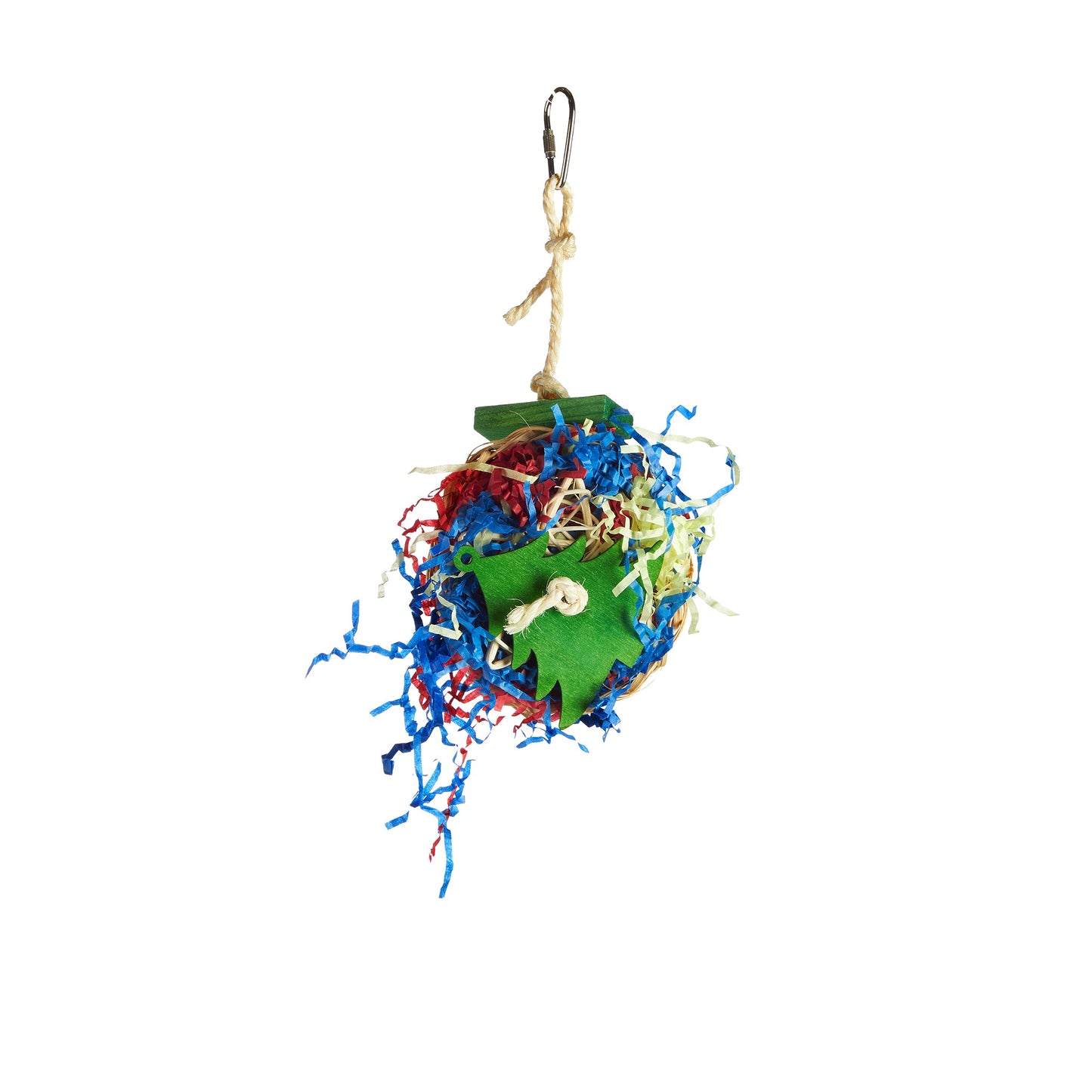 #2544 Aria Crinkle Tree - Chew & Foraging Bird Toy