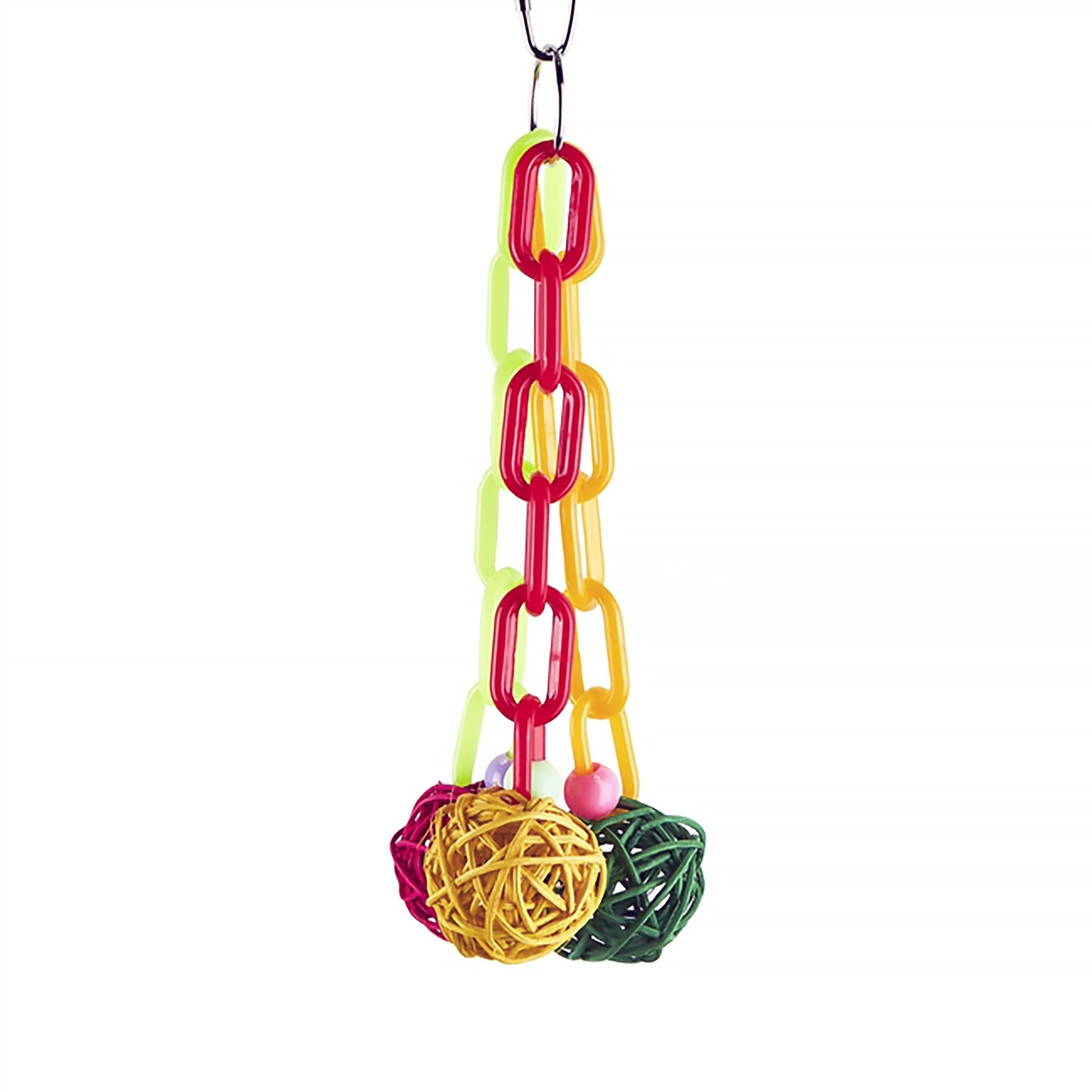 #2308 Aria Newton's Cradle Junior - Chew & Foraging Bird Toy
