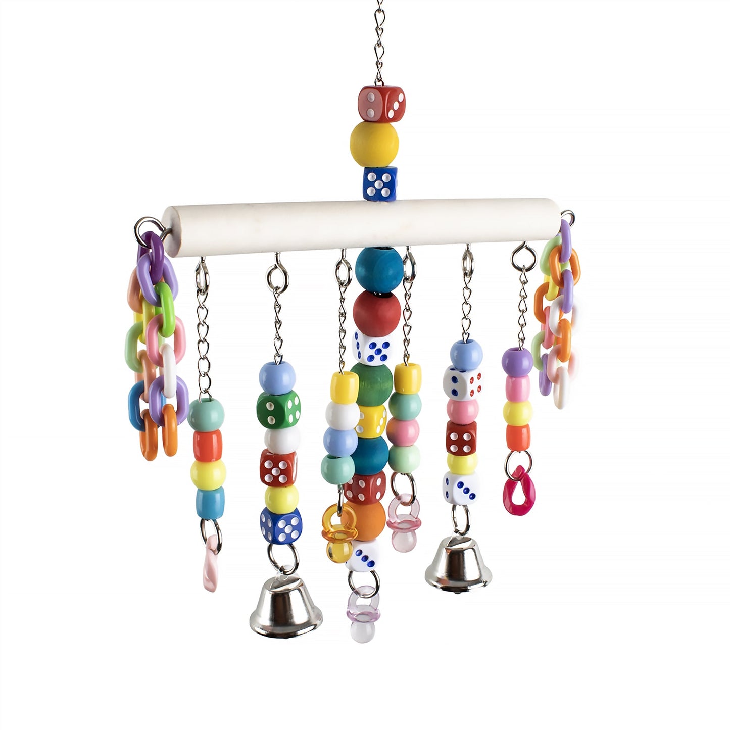 #2011 Aria Wooden And Plastic - Motion & Chew Bird Toy