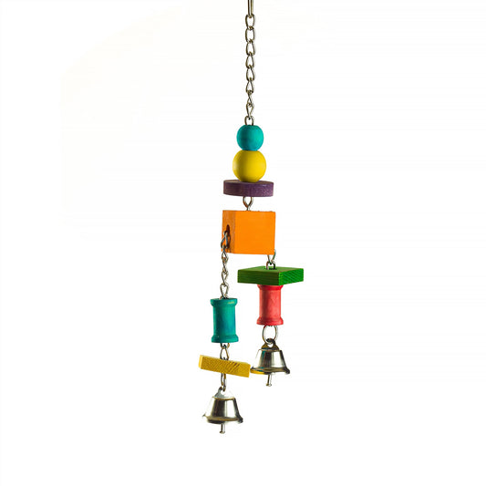 #2098 Aria Monkeyshines - Dangling Chew Bird Toy