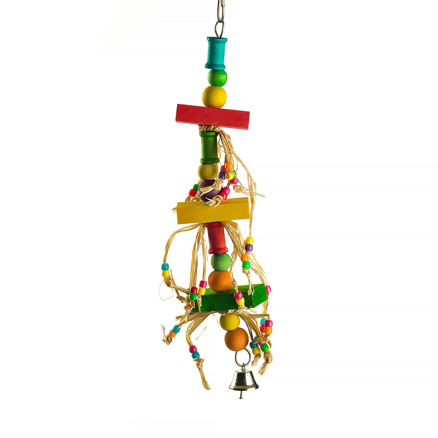 #2111 Aria Straw Dancer - Hanging Chew Bird Toy