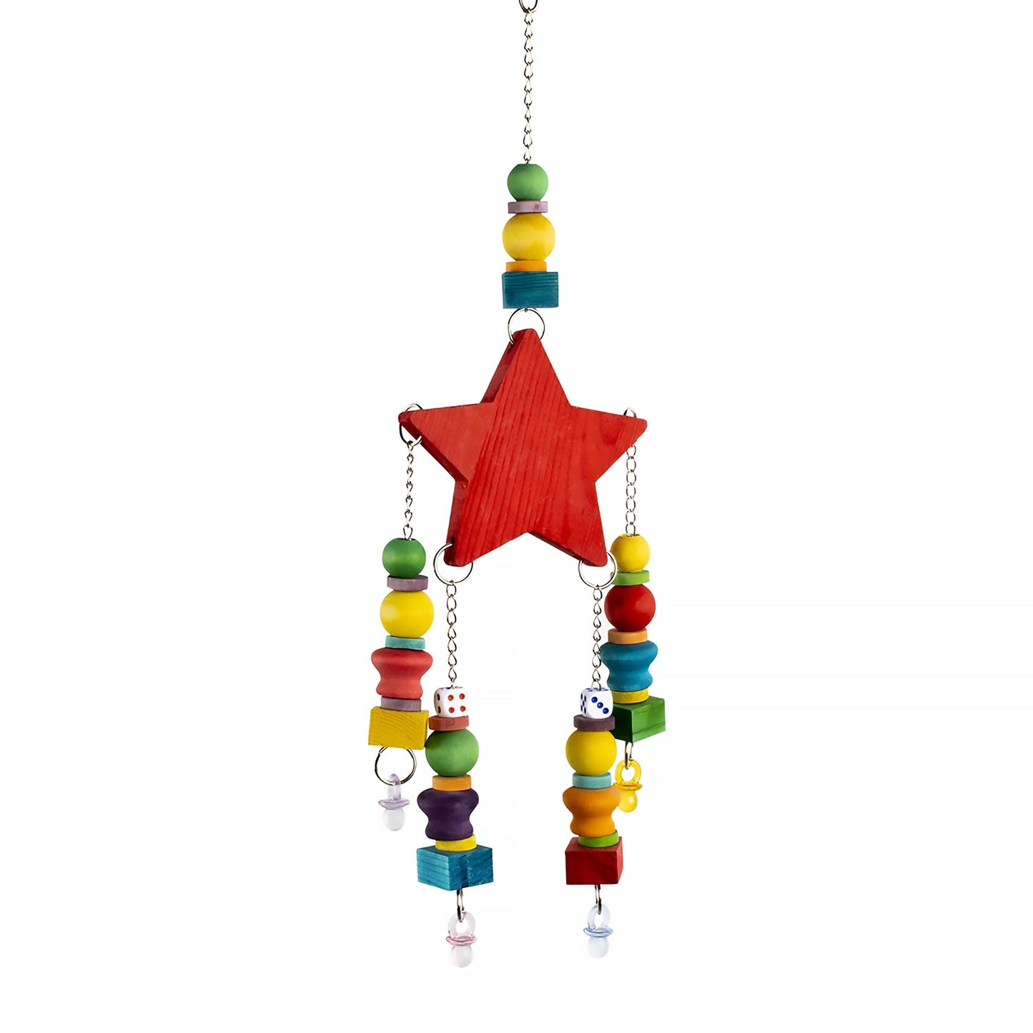 #2235 Aria Star Bright - Hanging Chew Bird Toy
