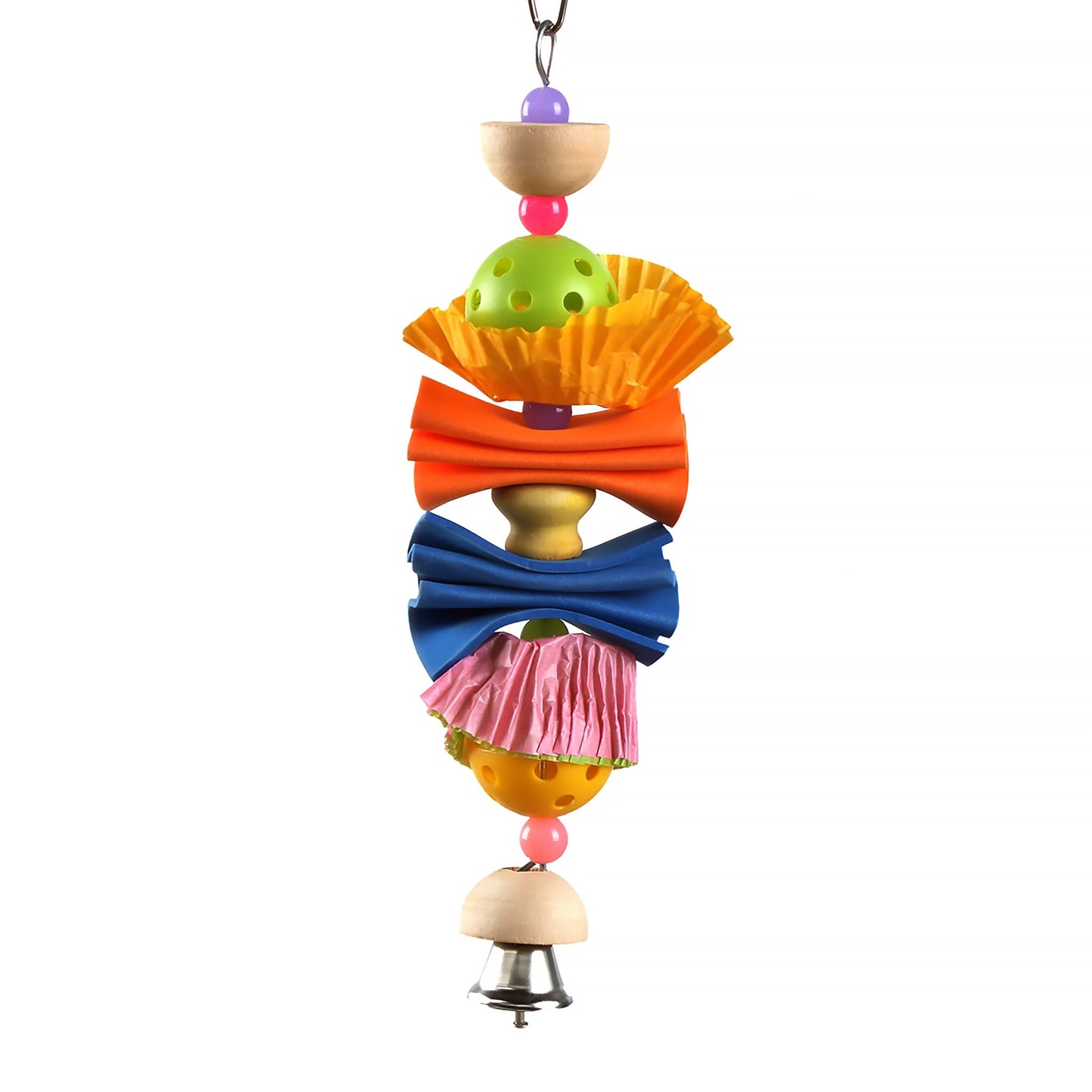 #2255 Aria Cupcake Caper - Chew & Foraging Bird Toy