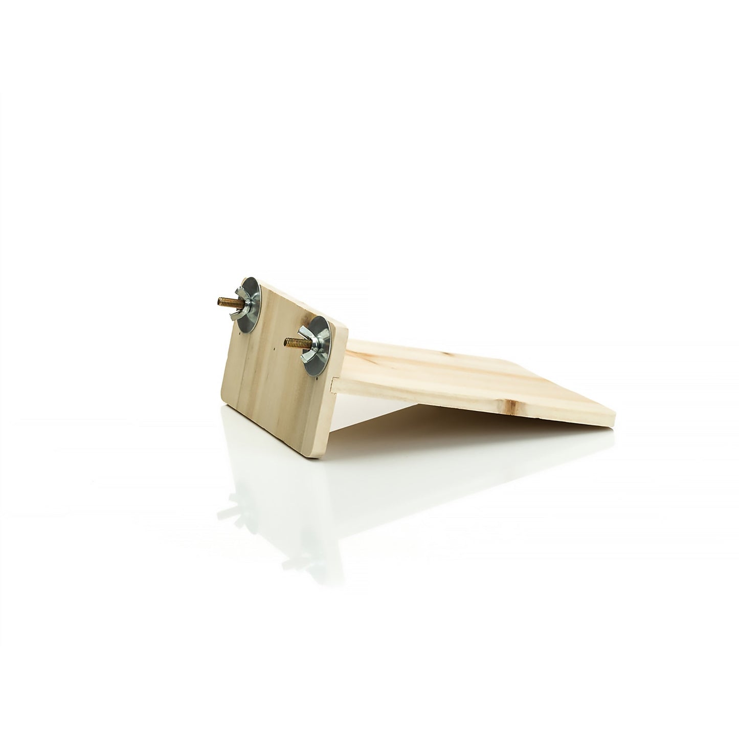 #8057 Aria Square Flat Wood Perch - Platform Bird Perch