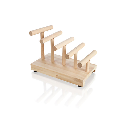 #8090 Aria Extra Stairs - Wooden Multi-Step Portable Perch Training Stand