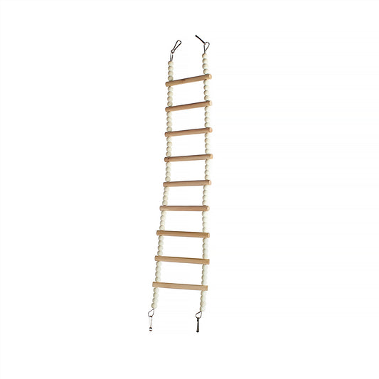 #2347 Aria Honeybead Ladder - Climbing & Motion Bird Toy