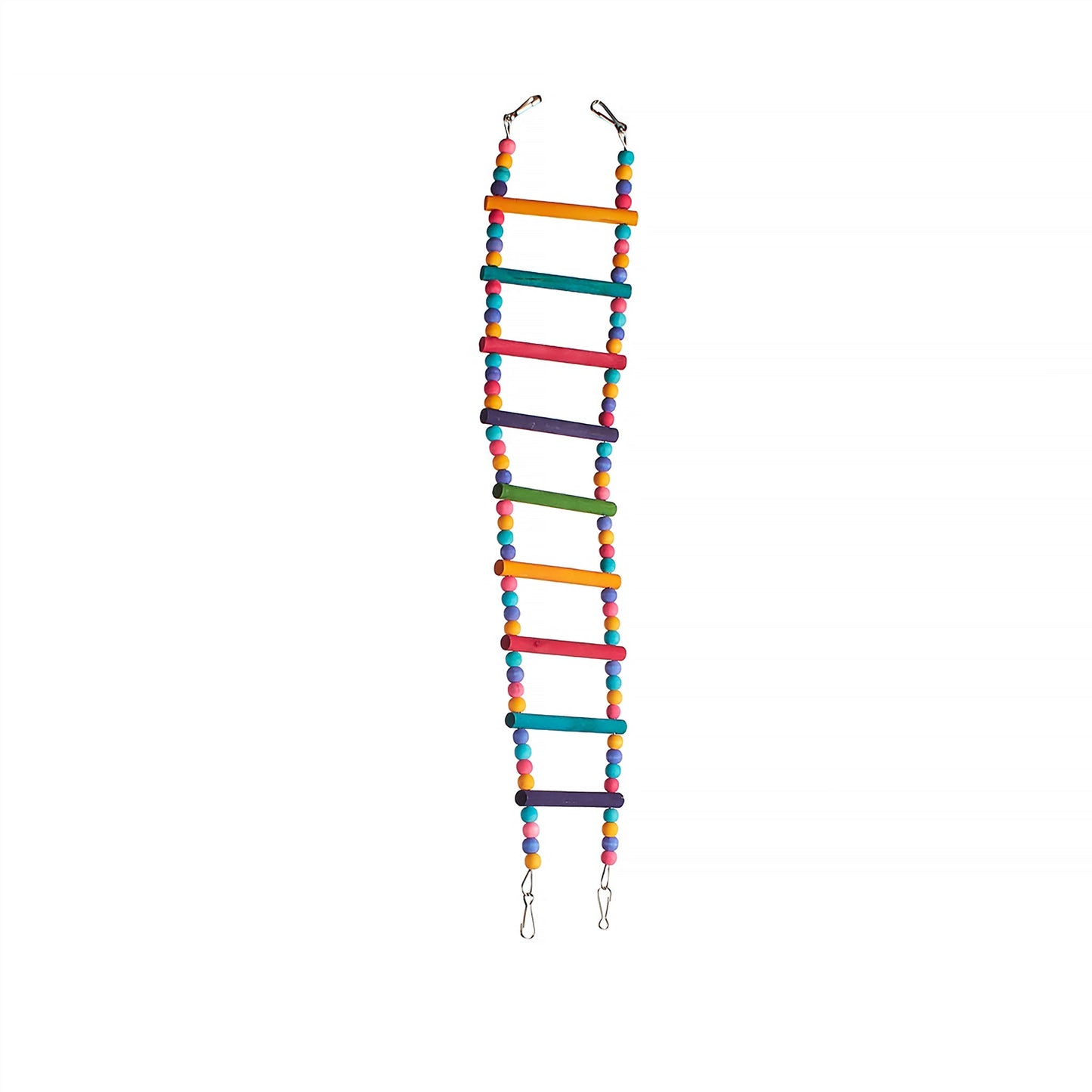 #2538 Aria Rainbow Rungs Ladder 20" - Bird Climbing Bridge