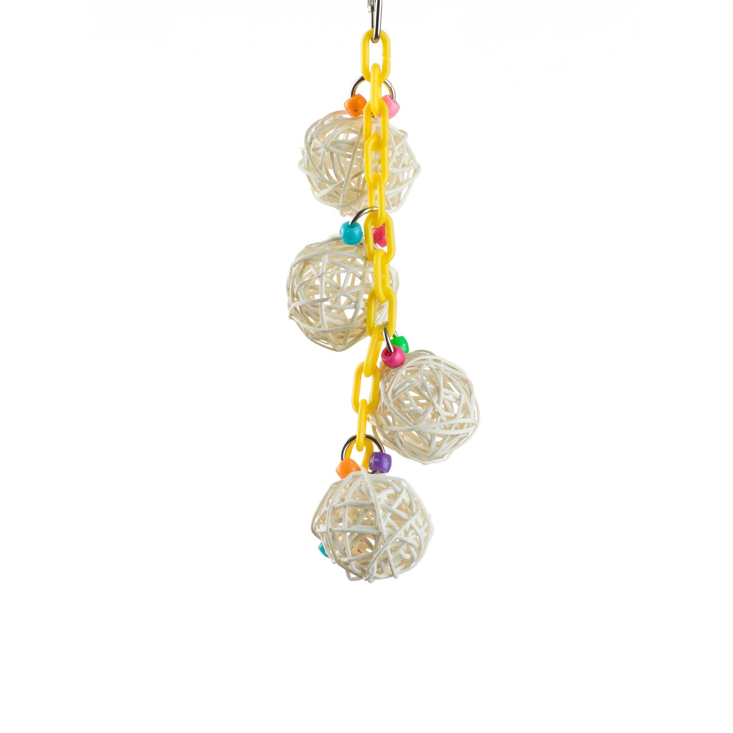 #2045 Aria Wicker Links 4 Links - Chew Bird Toy