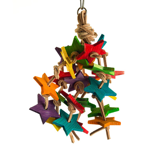 #2052 Aria Star Shower - Chew & Pull Bird Toy #2052