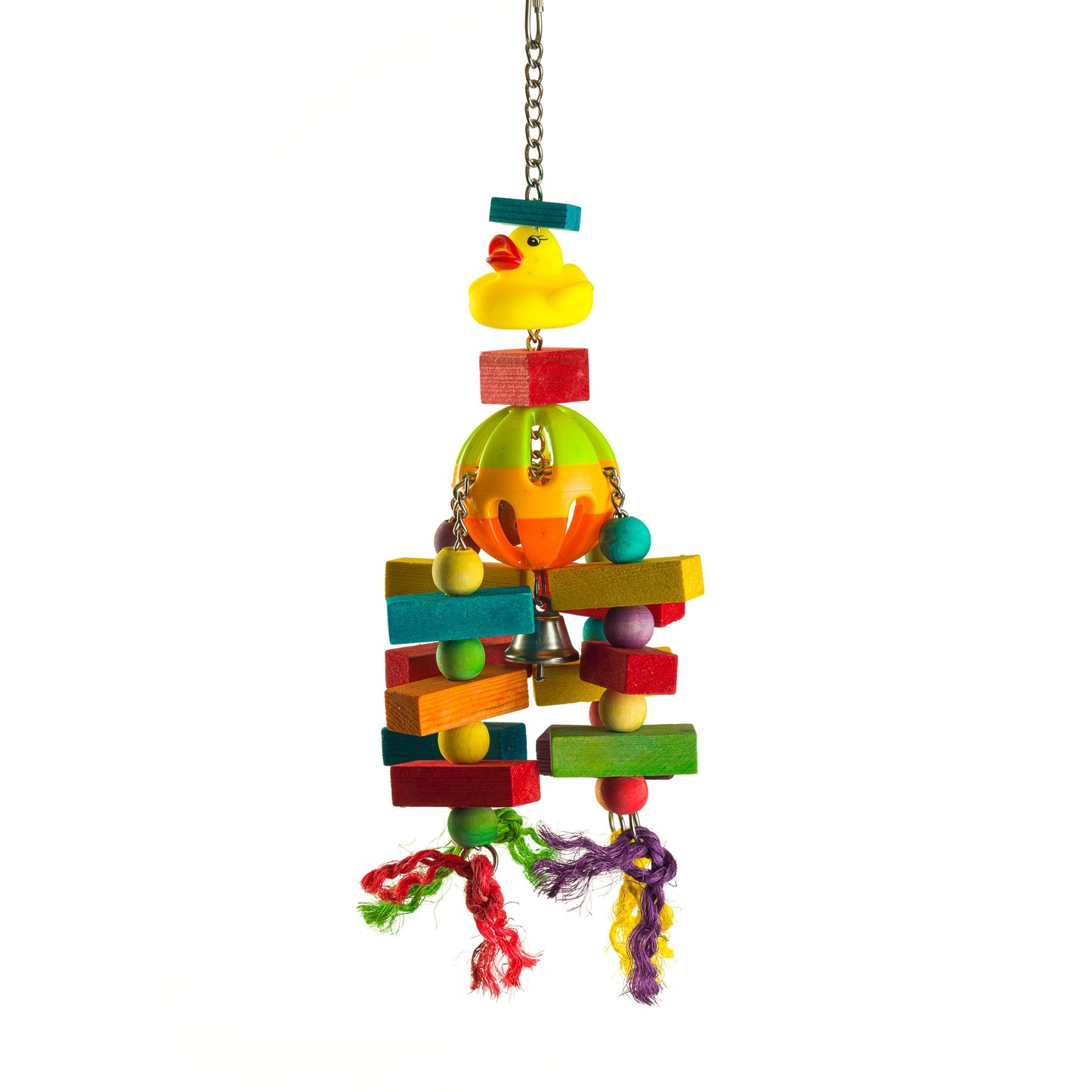#2100 Aria Ducky Doodle - Hanging Chew Bird Toy
