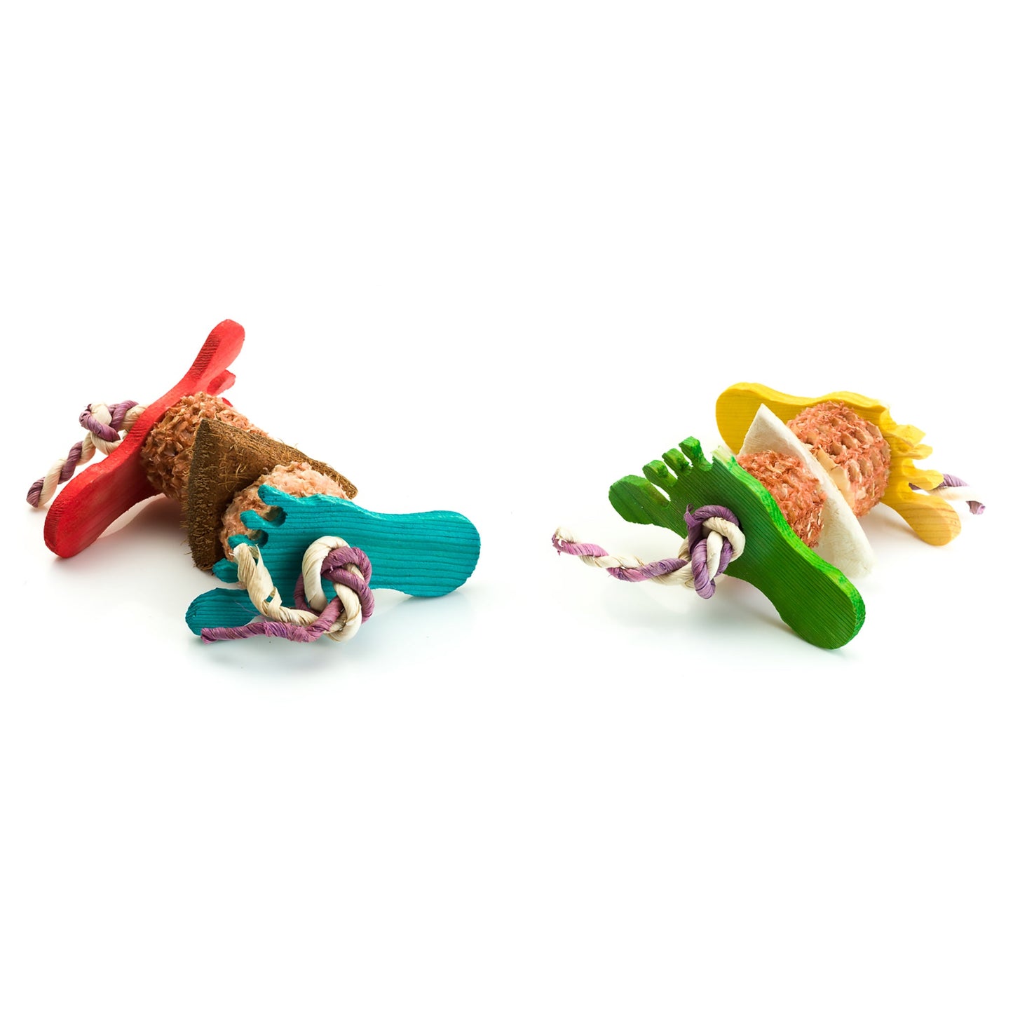 #2169 Aria Funny Feet - Foot Bird Toy