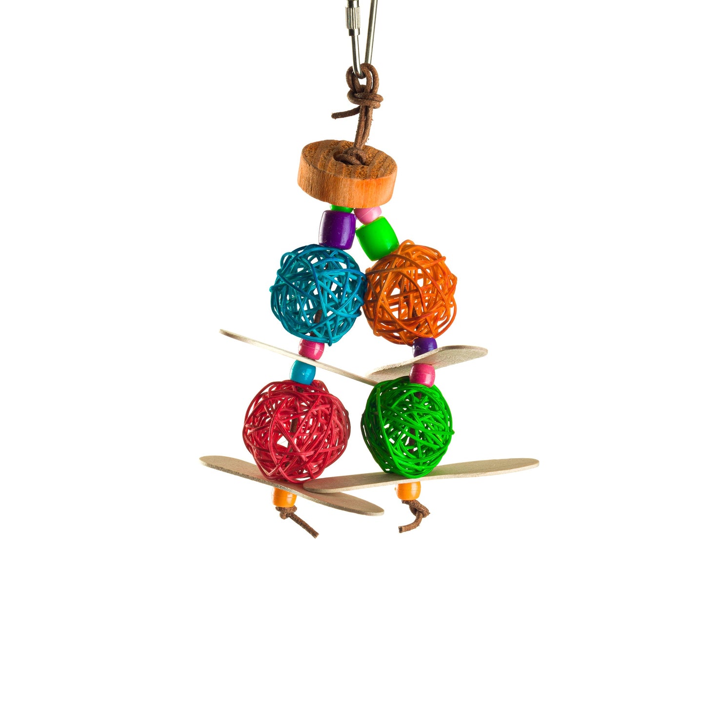 #2177 Aria Bubba Balls - Chew Bird Toy
