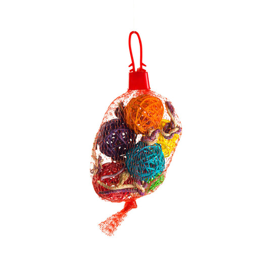 #2198 Aria The Three Amigos - Foot & Foraging Bird Toy