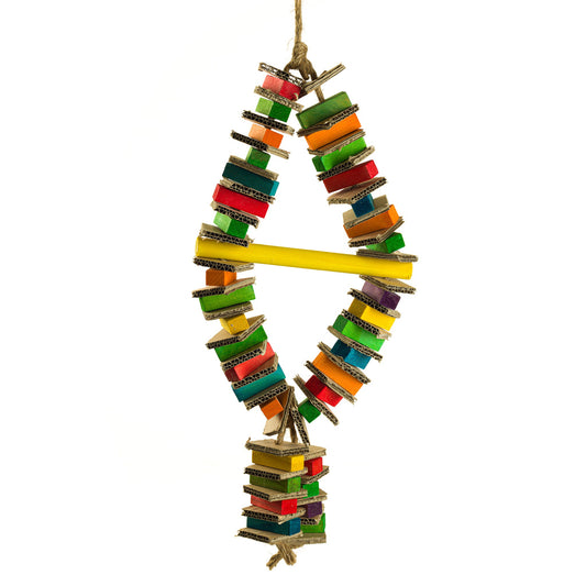 #2202 Aria Chewy Dewy - Extra-Large Chew Bird Toy