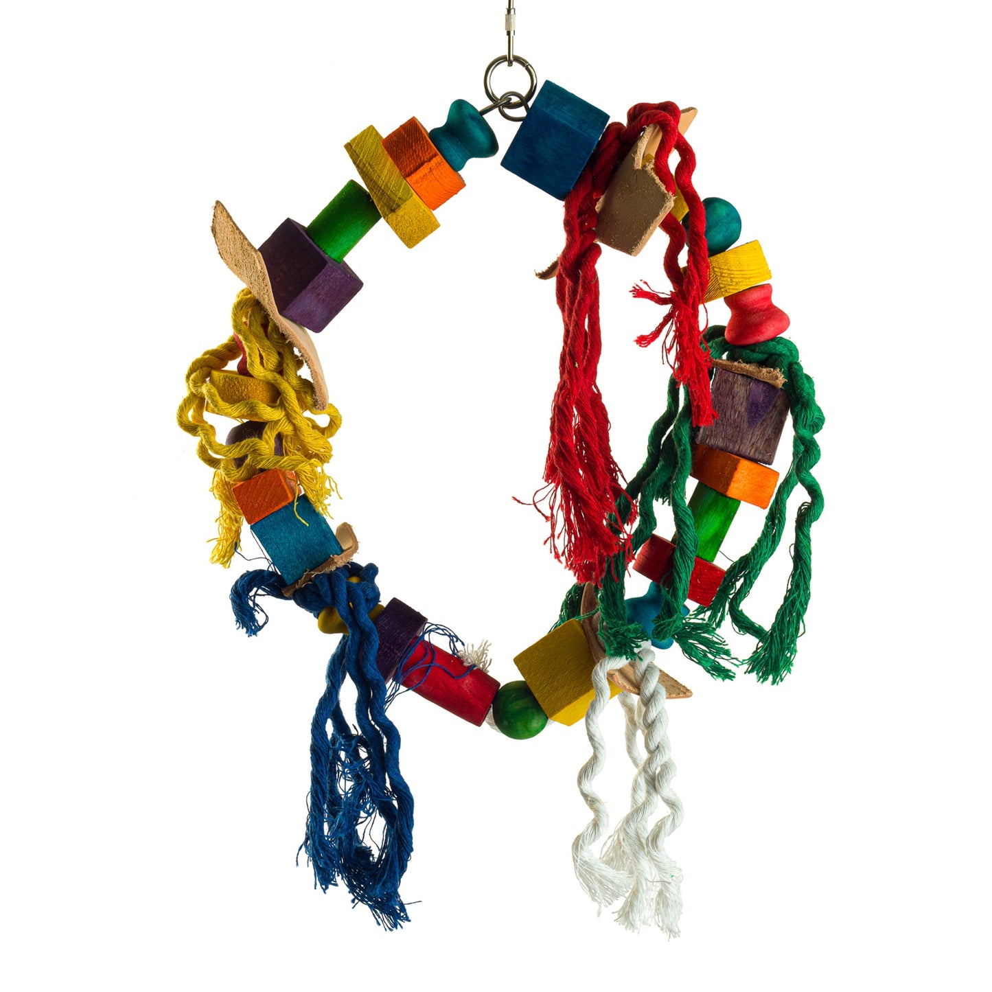 #2221 Aria Ring-Around Ropies - Chew Bird Toy