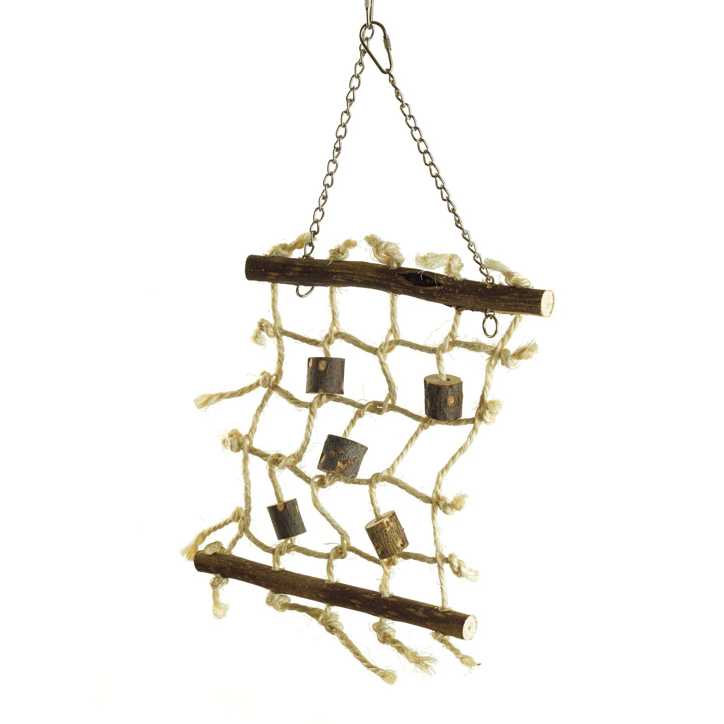 #2222 Aria Logger Net - Climbing Chew Bird Toy
