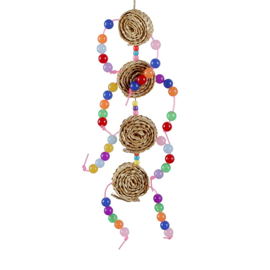 #2241 Aria Candyland - Chew Bird Toy