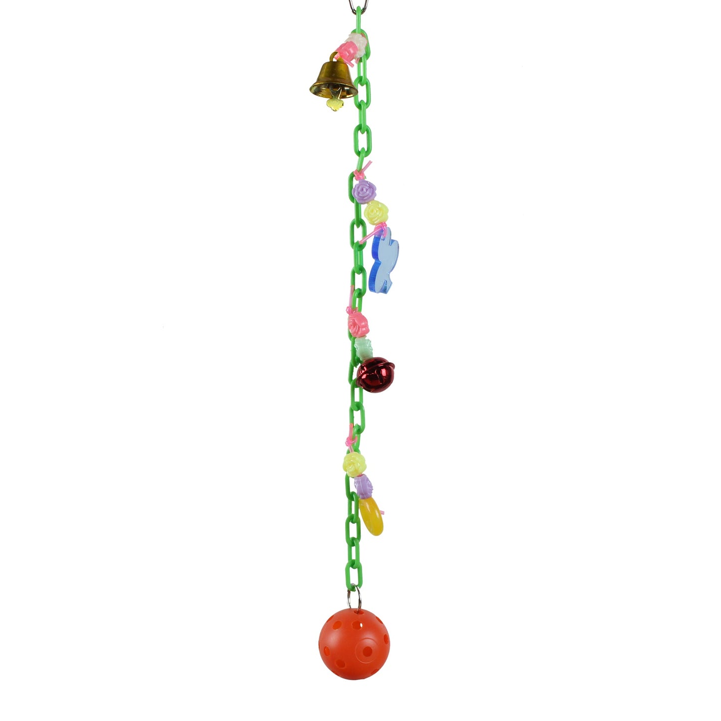 #2251 Aria Rosie Links - Dangling Chew & Foraging Bird Toy