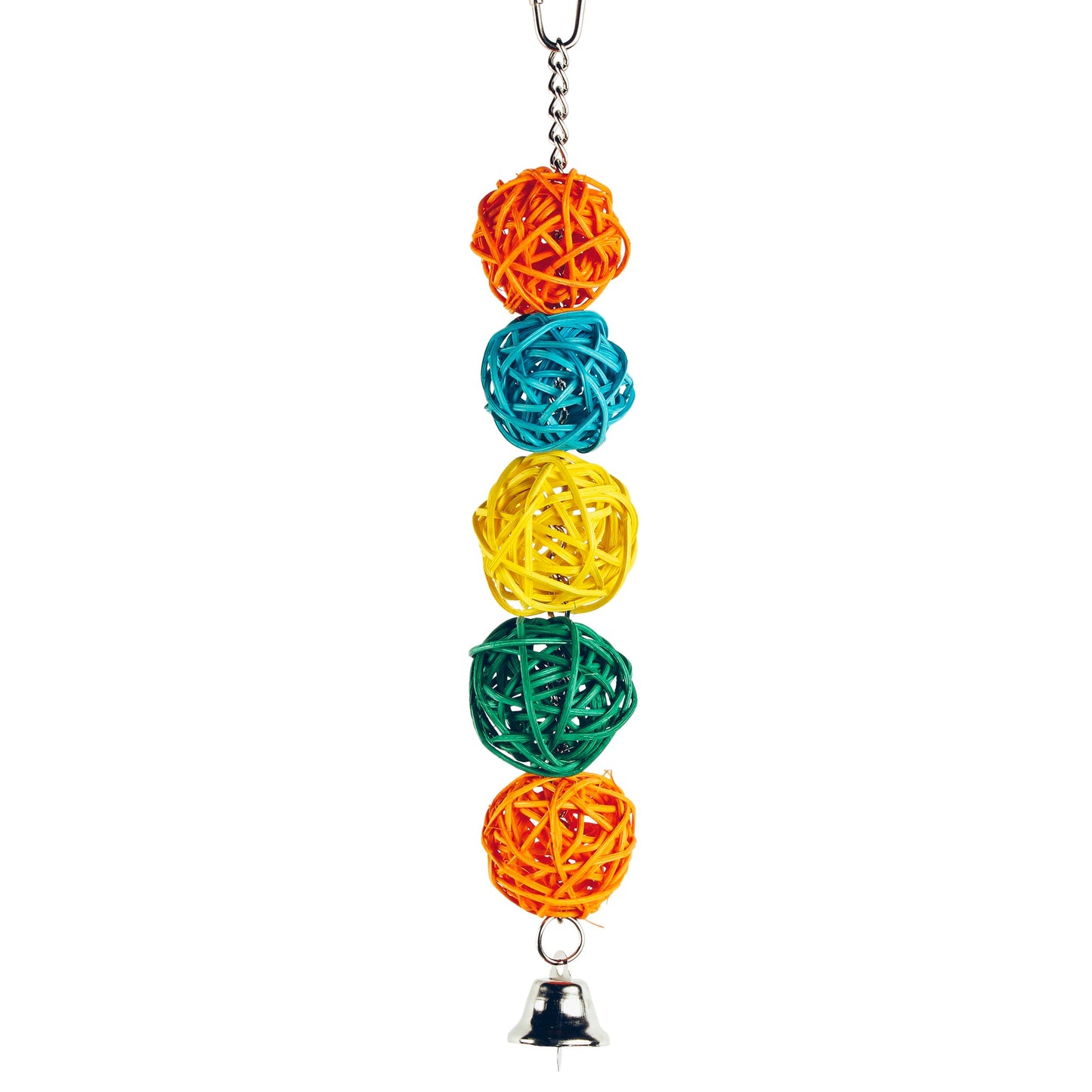 #2277 Aria Wicker Why Not - Chew & Foraging Bird Toy