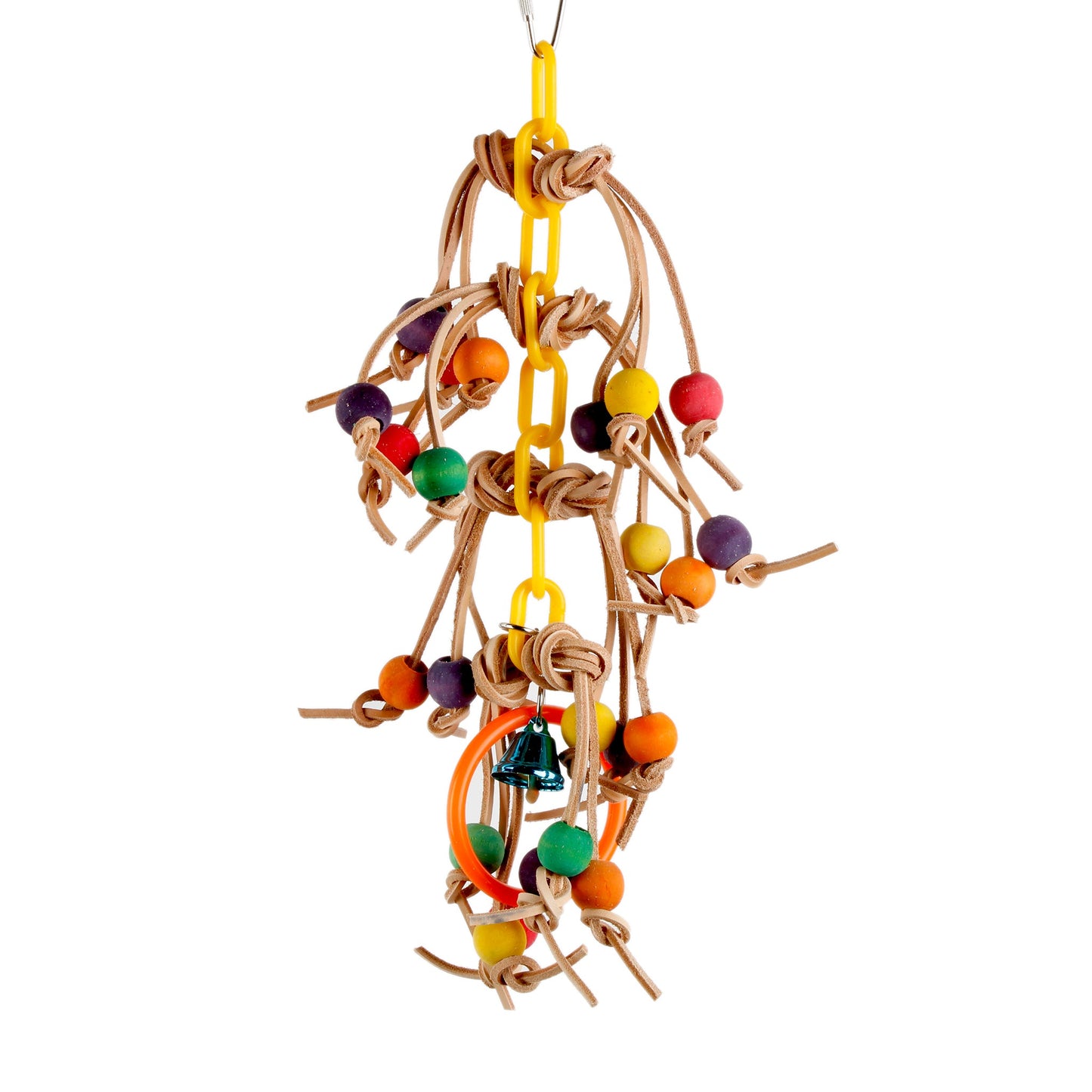 #2310 Aria Looney Leather Laces - Chew Bird Toy