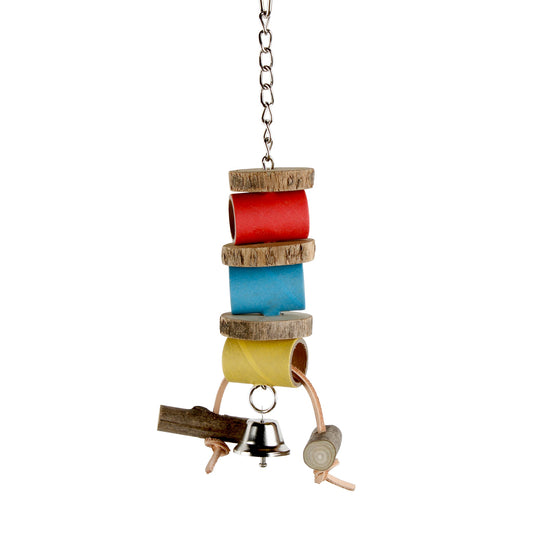 #2320 Aria Bagel Boo - Chew Bird Toy
