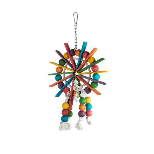 #2328 Aria Water Wheel - Chew Bird Toy