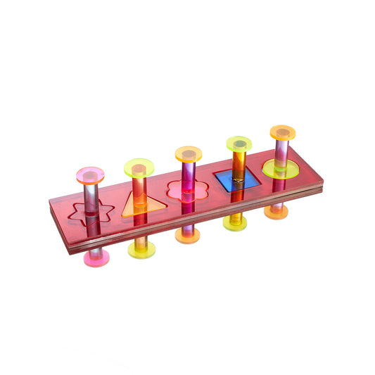 #2332 Aria Geo Puzzle - Interactive Training Bird Toy