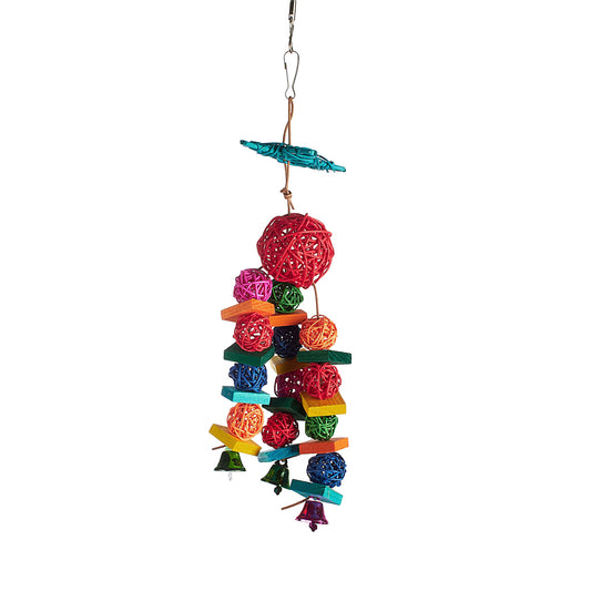 #2358 Aria Munch Mania - Chew & Foraging Bird Toy
