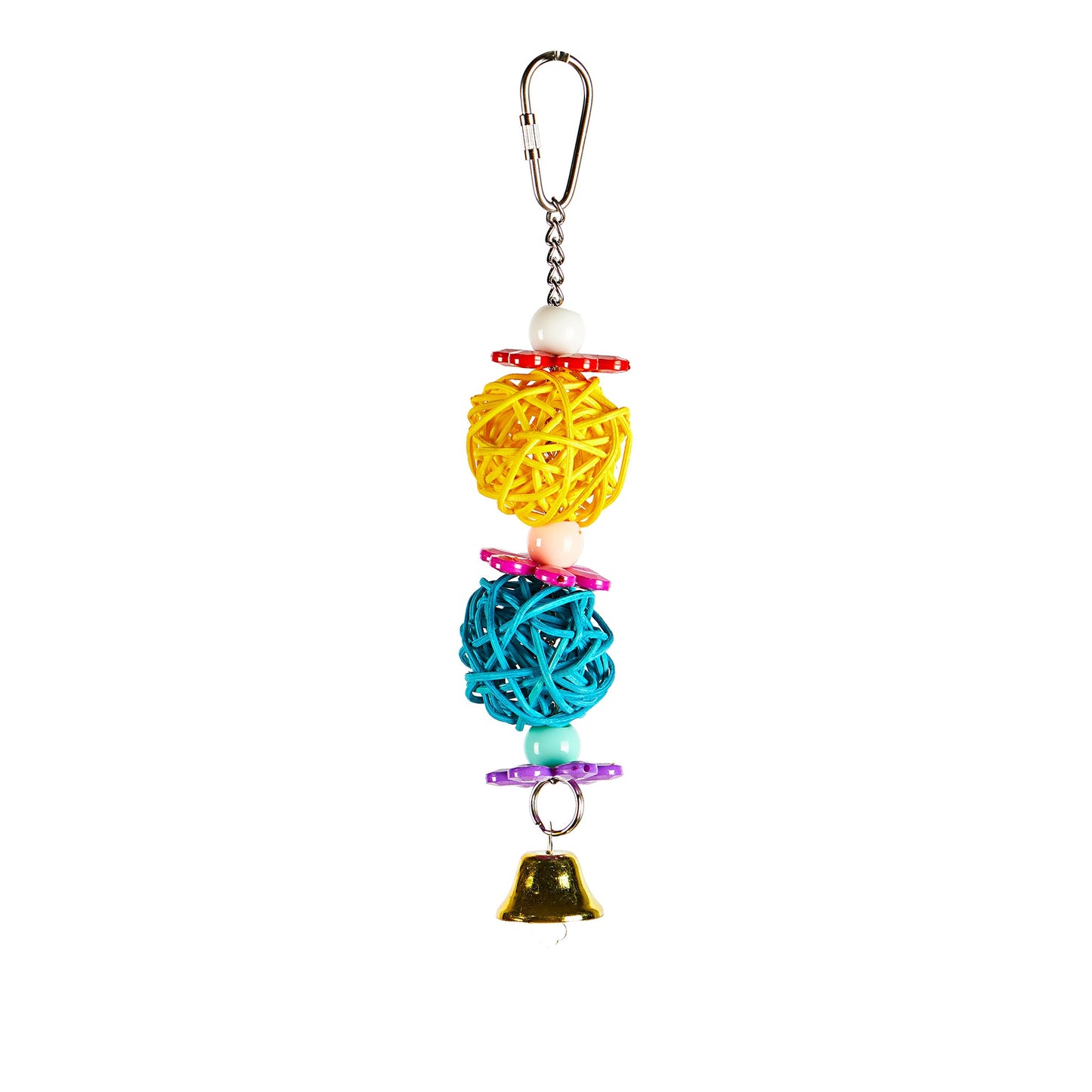 #2359 Aria Pom Pom - Chew Bird Toy
