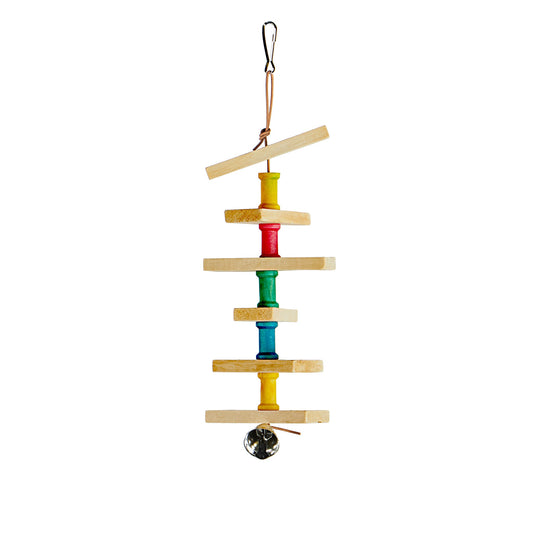 #2375 Aria Spool Steps - Chew Bird Toy