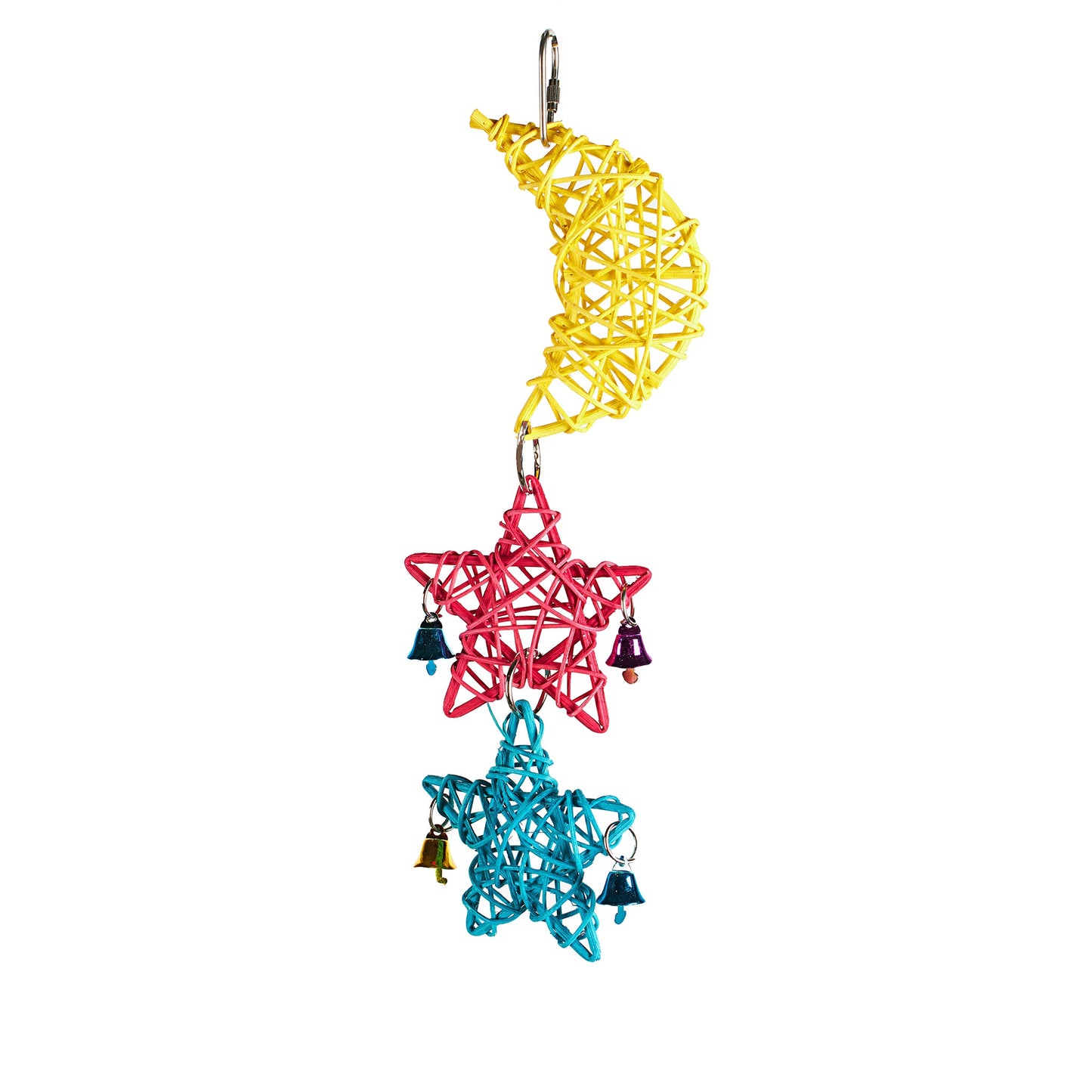 #2378 Aria Starry Night - Foraging & Chew Bird Toy