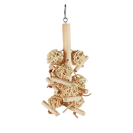 #2387 Aria Munchie Crunchie - Chew & Foraging Bird Toy