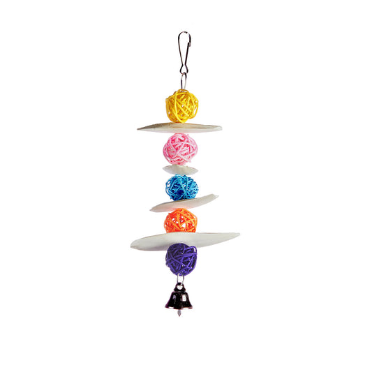 #2402 Aria Cuttle Crunch - Chew & Foraging Bird Toy