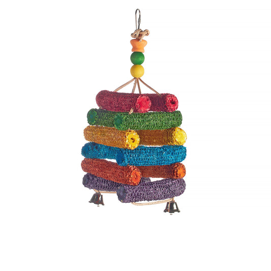 #2424 Aria Corn Cob Cabin - Chew Bird Toy
