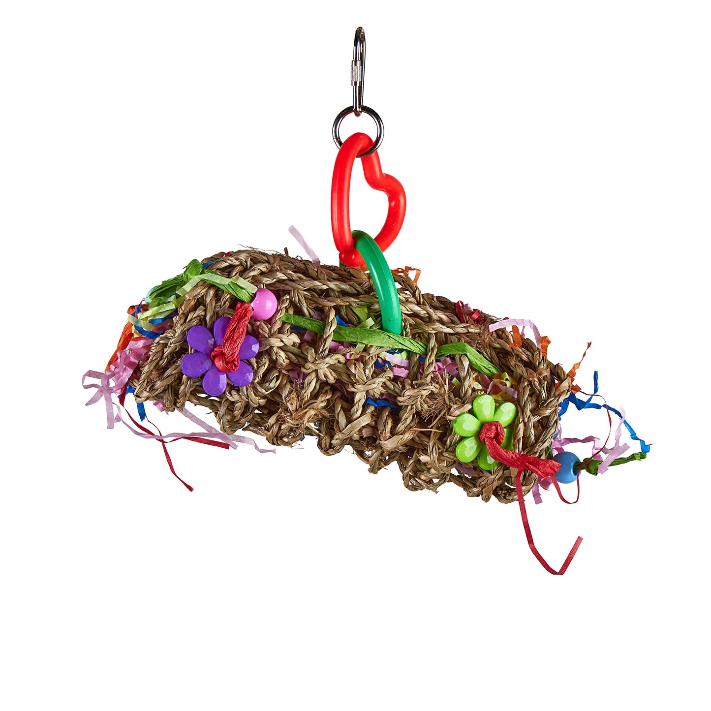 #2428 Aria Peek-a-boo Pouch - Chew & Foraging Bird Toy