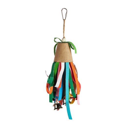 #2435 Aria Ribbon Rhapsody - Chew Bird Toy