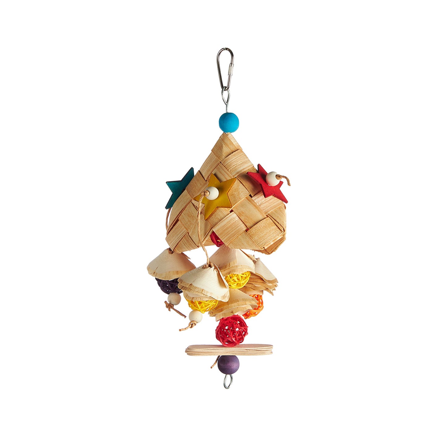 #2441 Aria Fortune Cookie Cascade - Chew Bird Toy