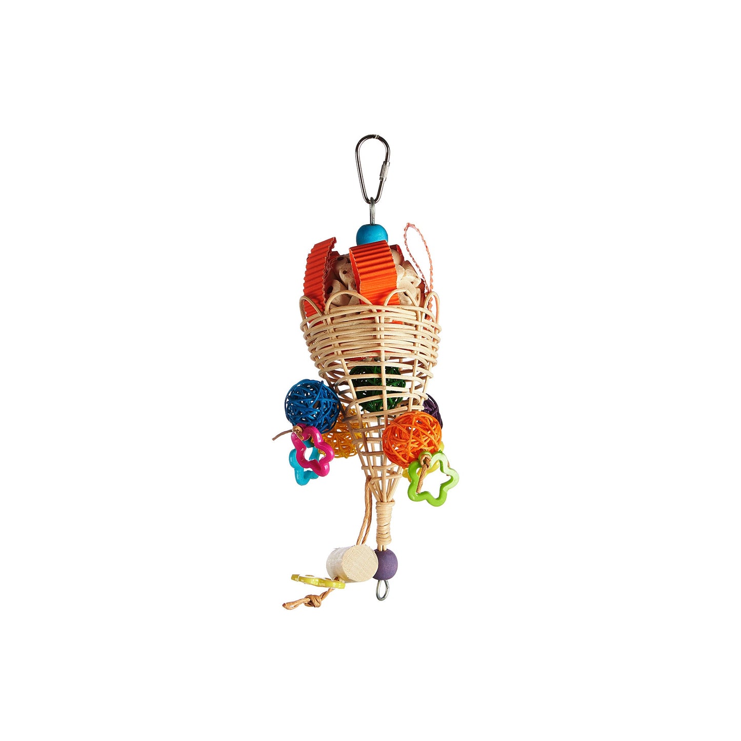 #2444 Aria Pastel Parfait - Chew Bird Toy