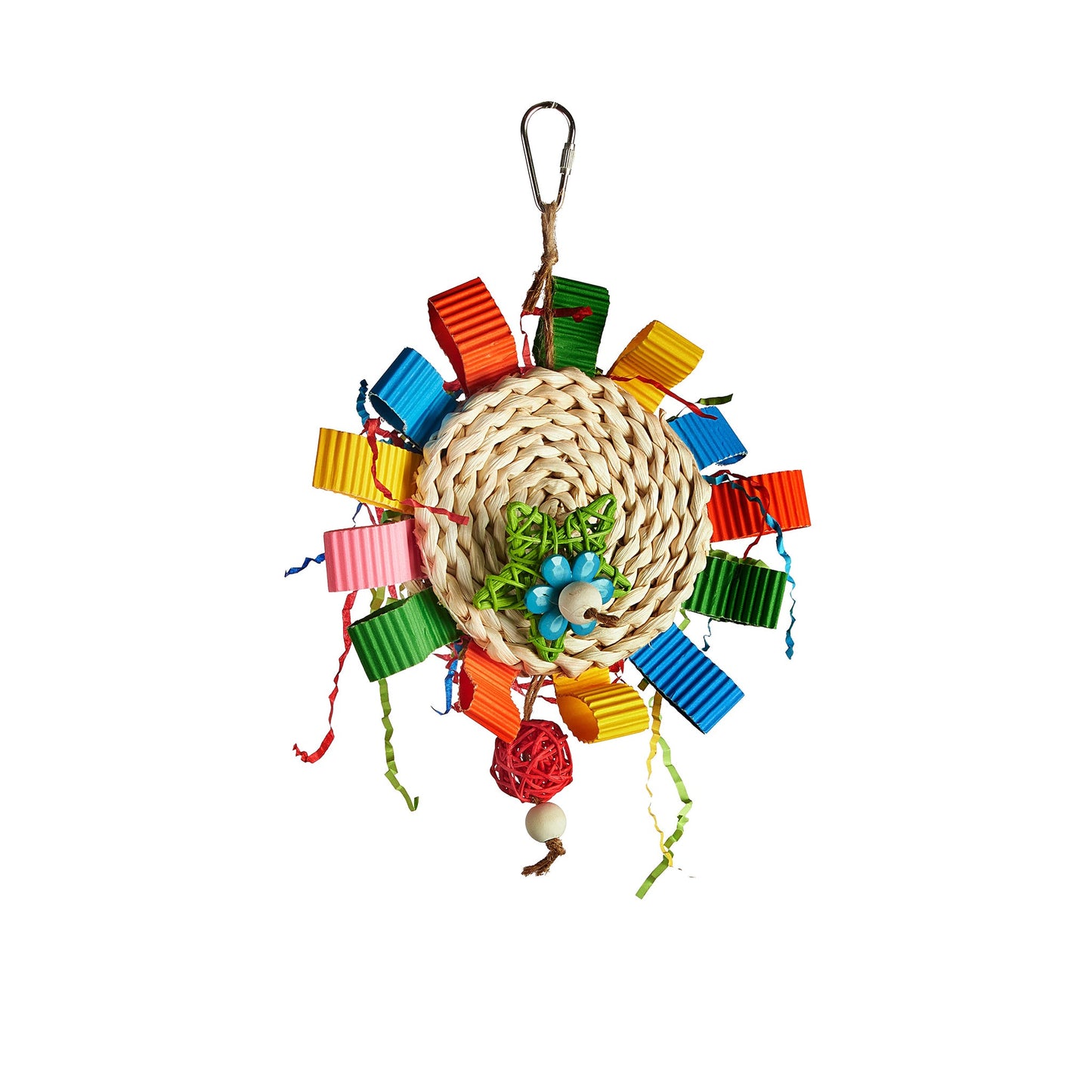 #2448 Aria Hydrangea - Chew Bird Toy