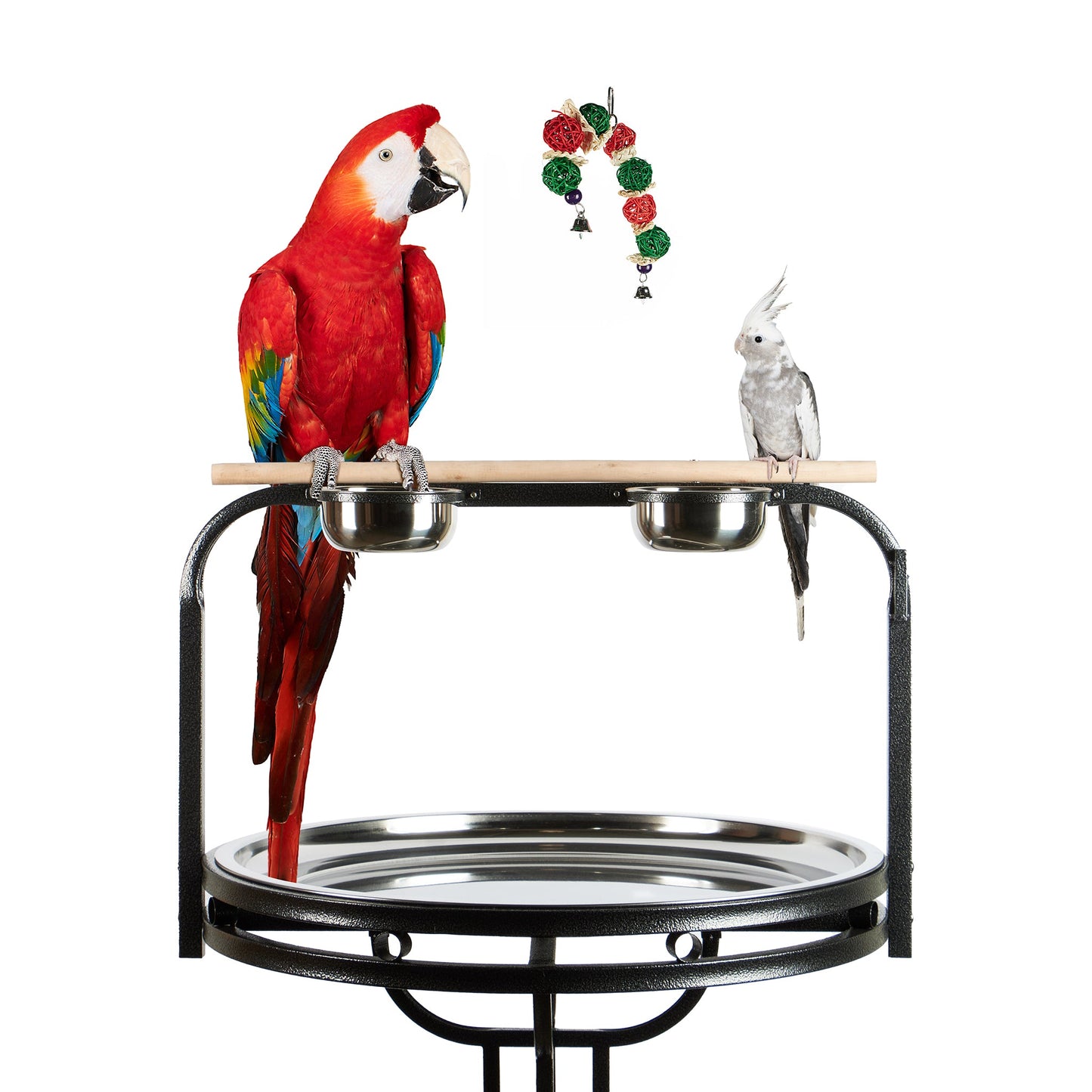 #2449 Aria Candy Cane Munch (X-Mas) - Chew & Foraging Bird Toy