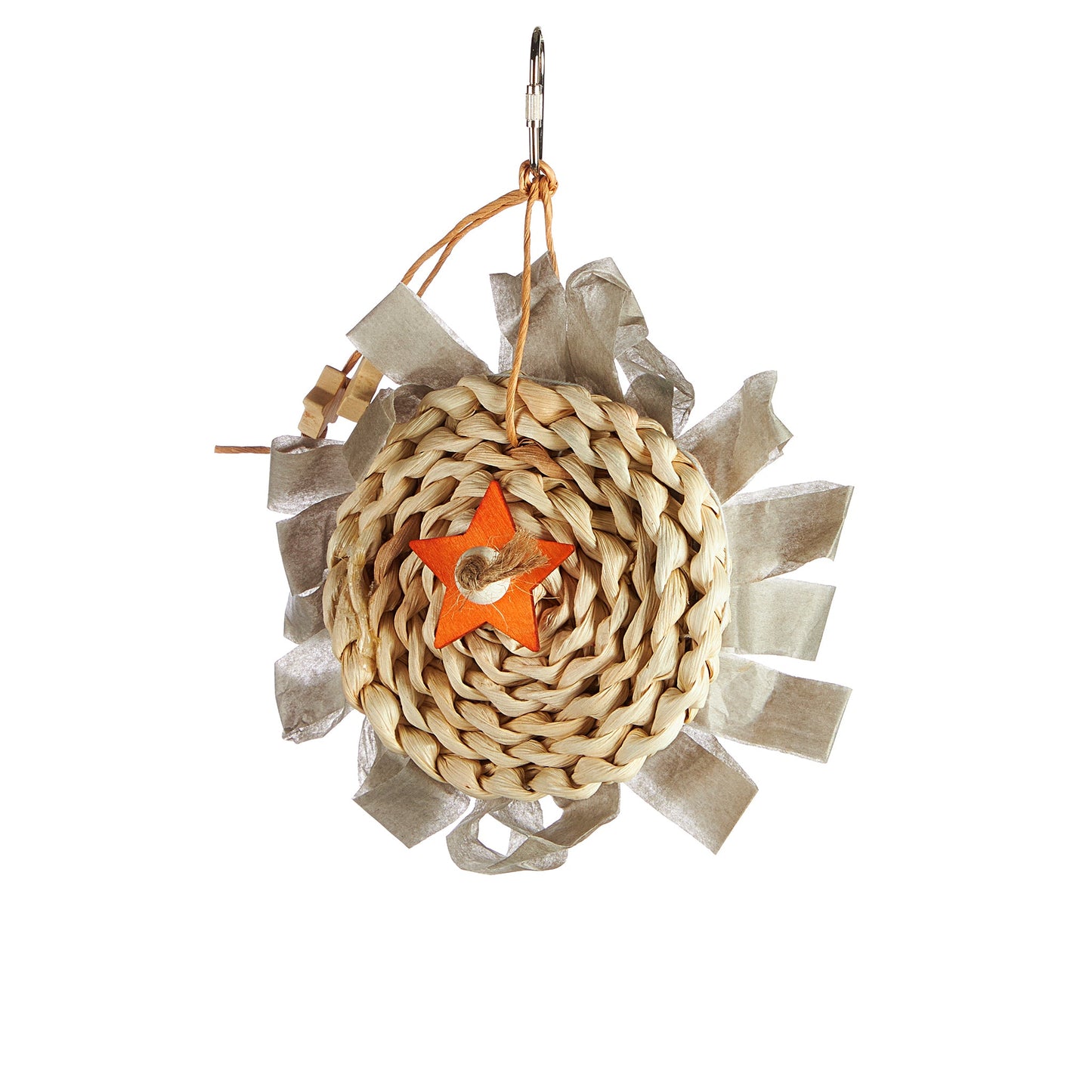 #2461 Aria Woven Sun - Chew Bird Toy