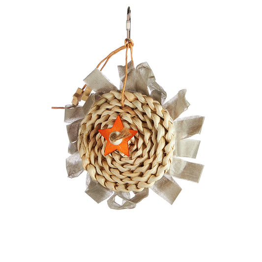 #2461 Aria Woven Sun - Chew Bird Toy